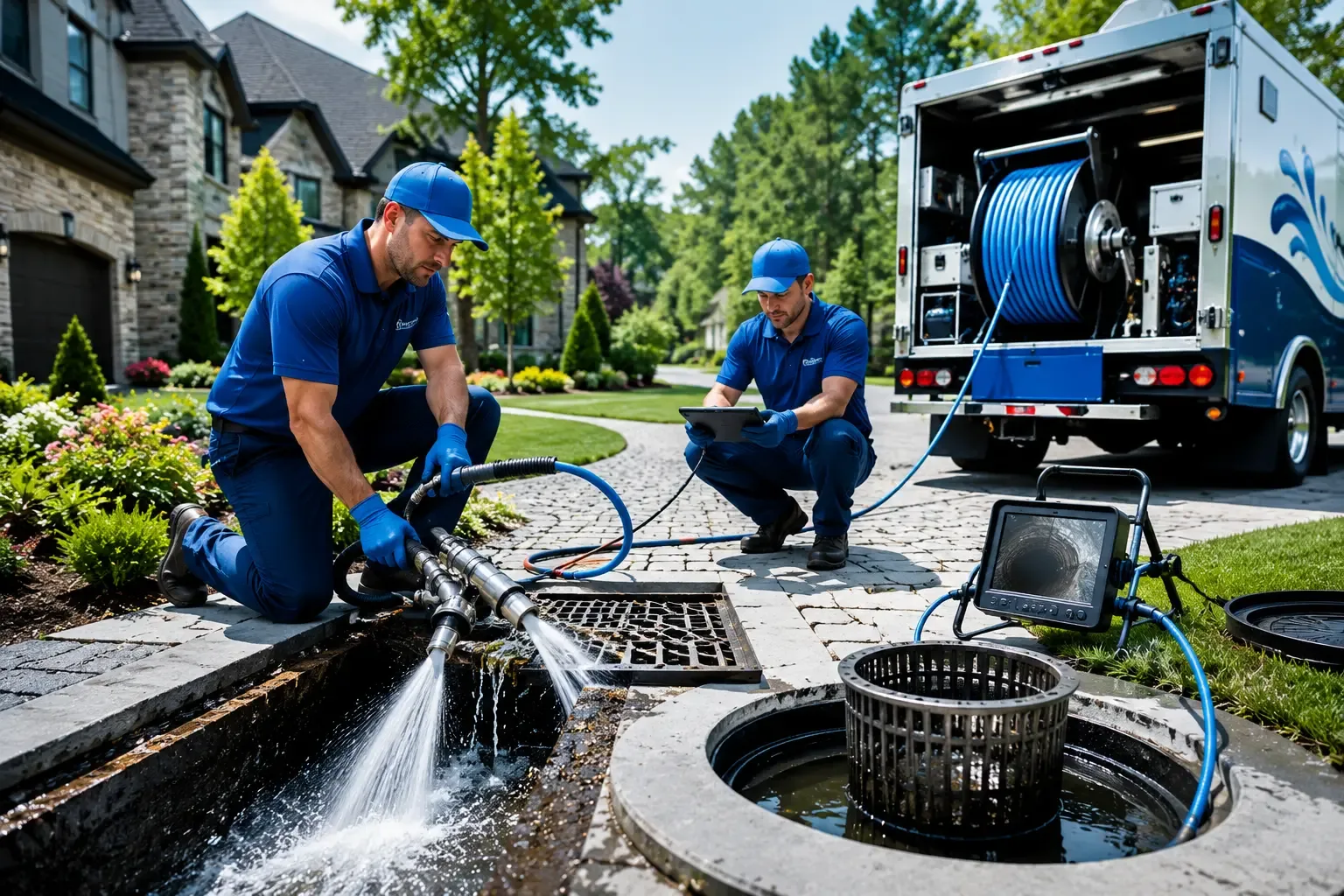Local outdoor drain cleaning professionals in Jerusalem, OH